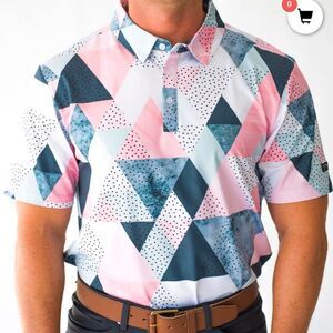 Yatta Golf Men's Size XXL Birdie Dropper Short Sleeve Polo Shirt